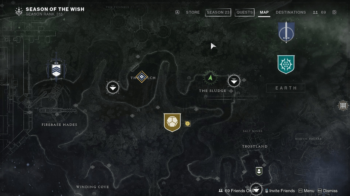 Where in the EDZ is Archie in Destiny 2?