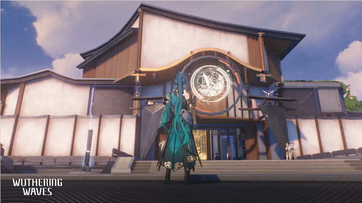 Jiyan resonator standing in front of the Pioneer Association.