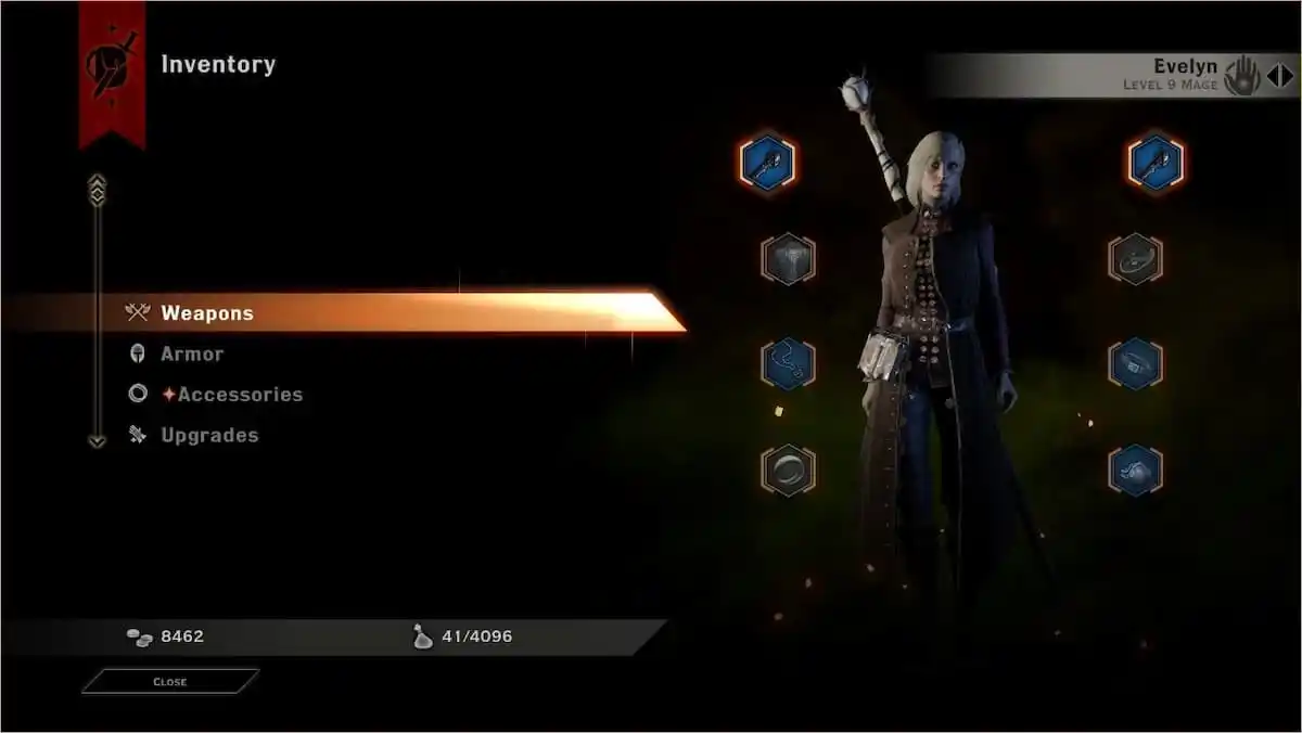 An image of the Increase Inventory Capacity Dragon Age: Inquisition mod