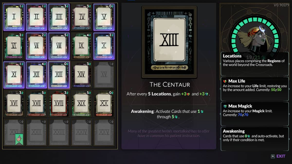 All Arcana Cards in Hades 2