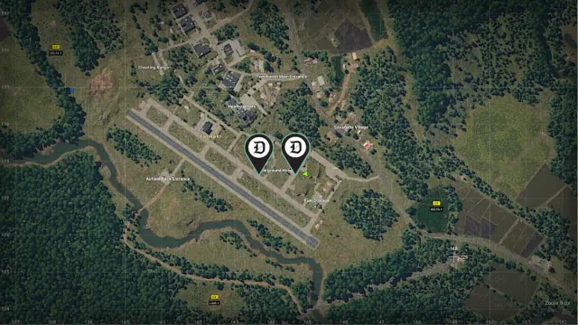 All jet locations in Gray Zone Warfare