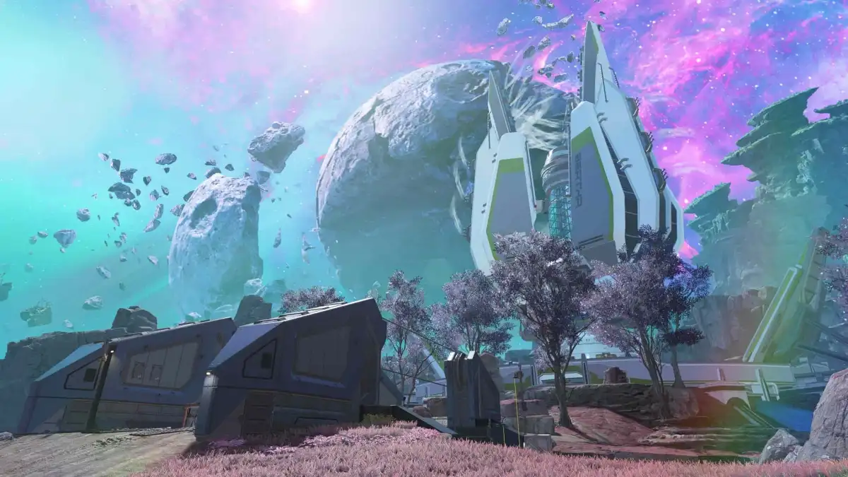 Terraformer on Broken Moon in Apex Legends