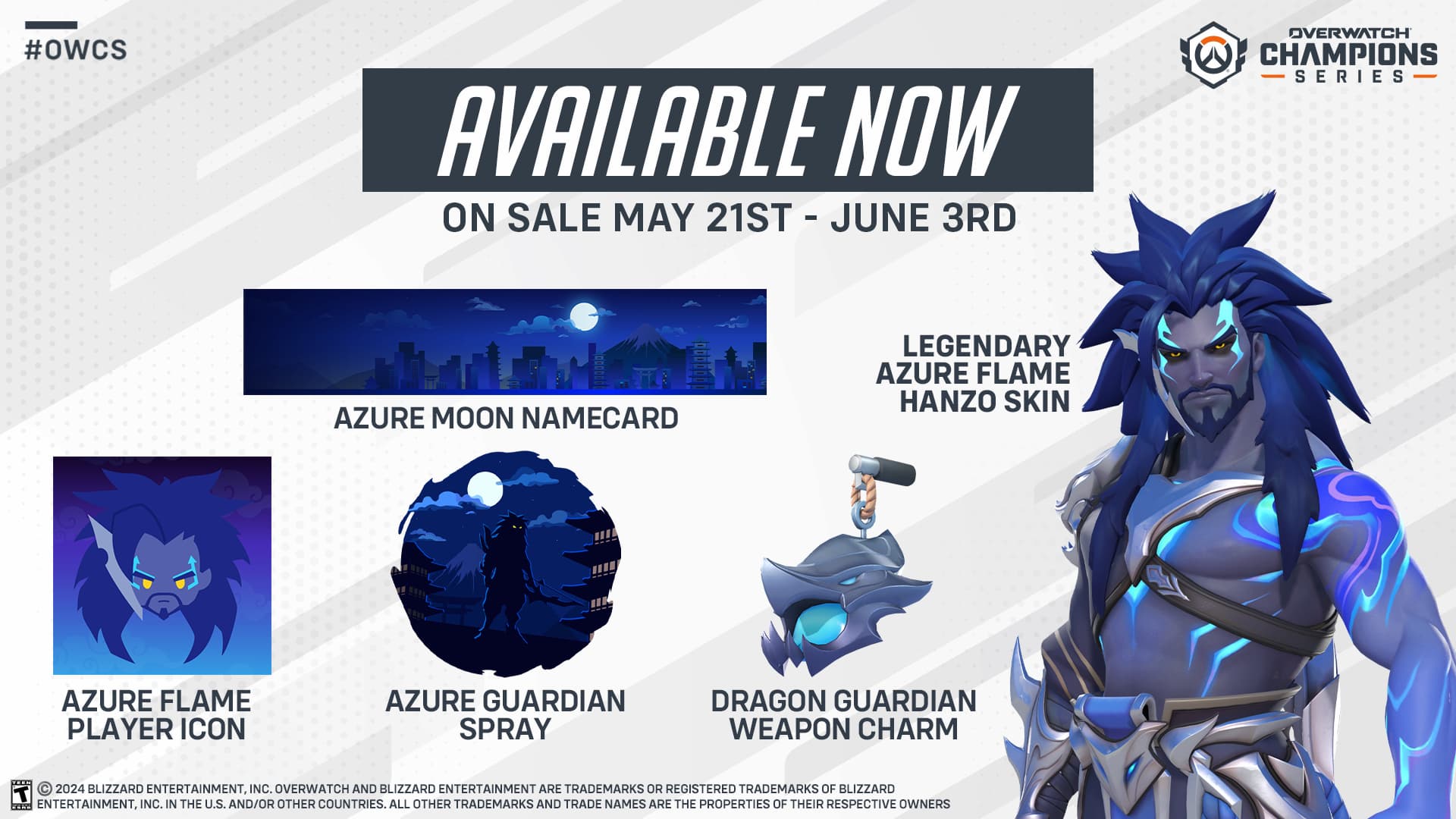 Blizzard adds special Hanzo skin bundle to crowdfund Overwatch’s first Major prize pool