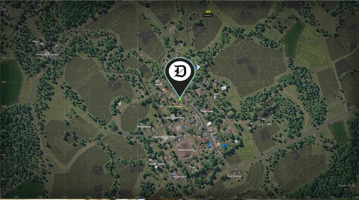 A map screenshot in Gray Zone Warfare.
