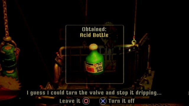 The Acid Bottle in Crow Country