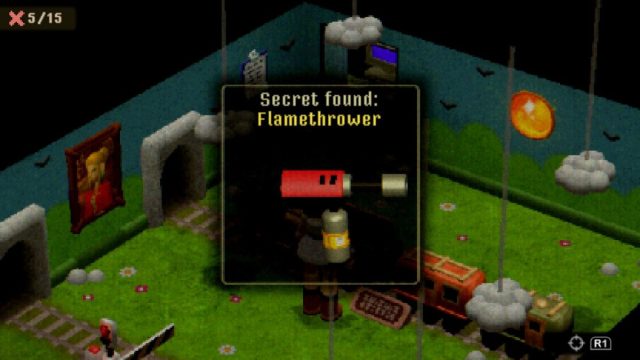 Obtaining the Flamethrower from the Crow Country train puzzle