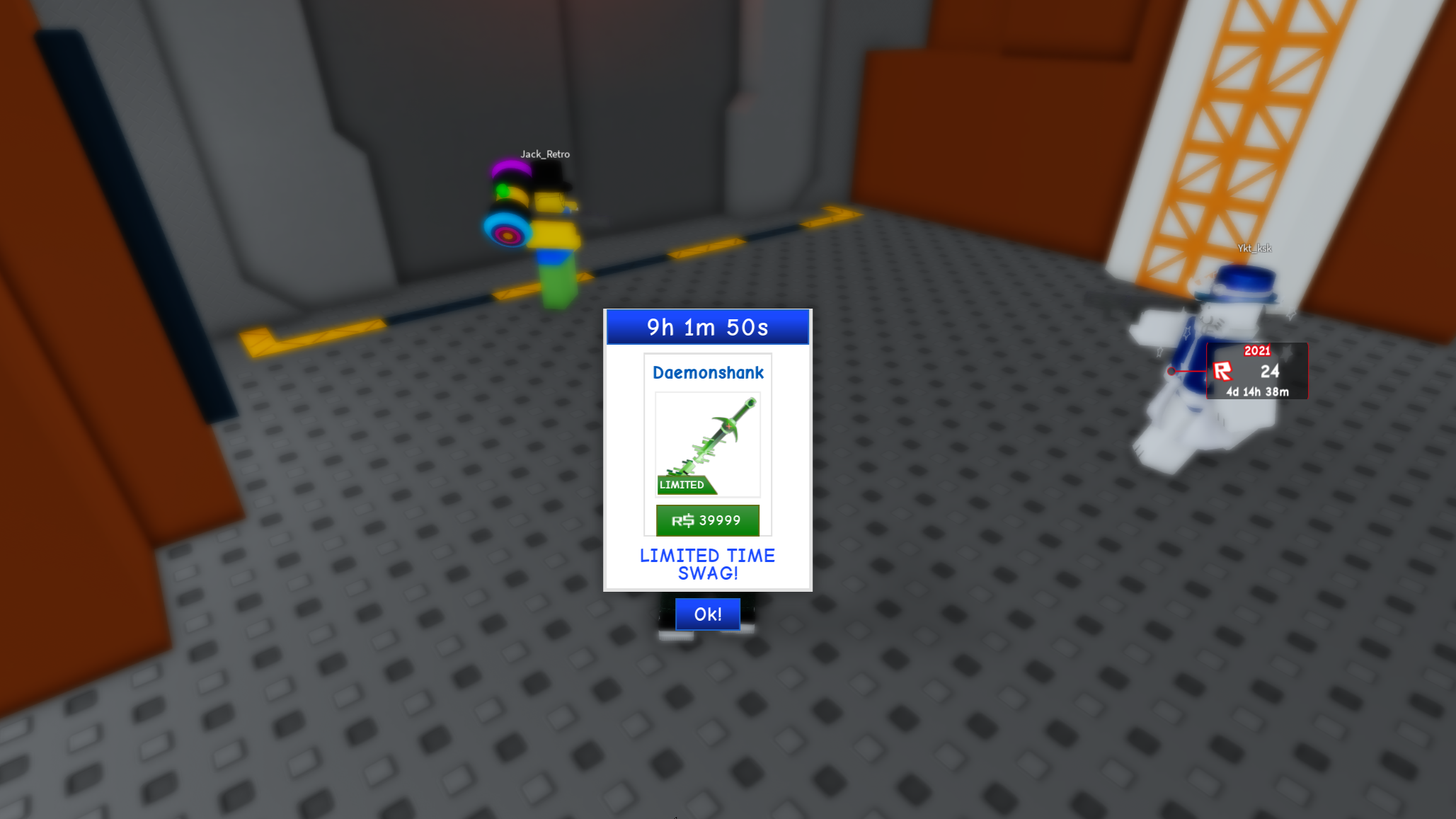 How to get Glitch Sword in Roblox the Classic – Daemonshank explained