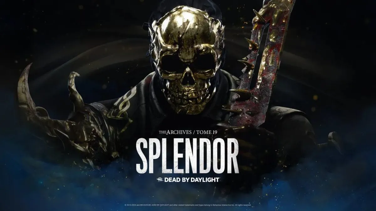 the name of a DLC for Dead by Daylight with a scary looking skull