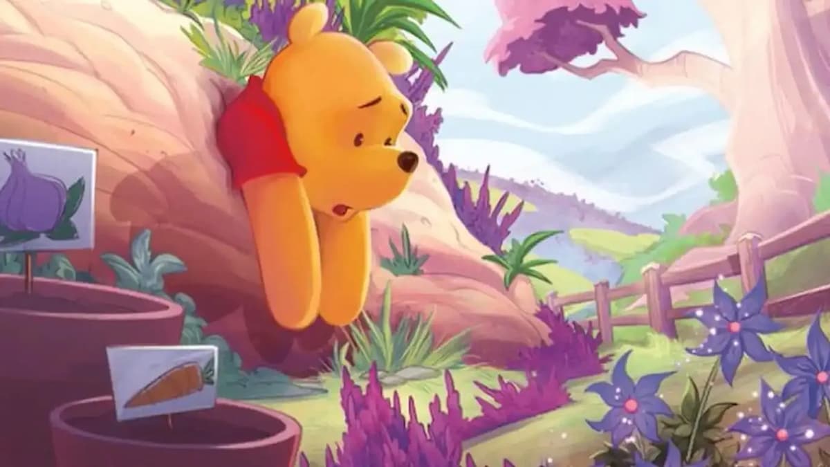 Lorcana Winnie-the-Pooh stuck in a hole