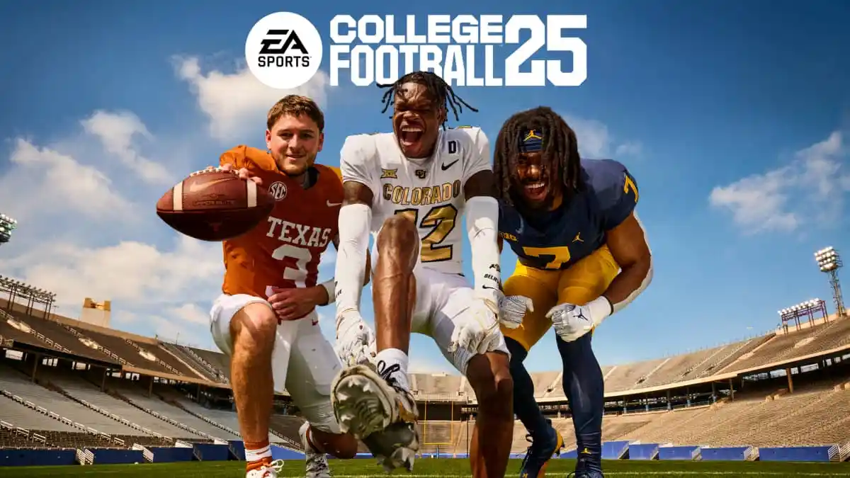 Cover athletes for EA College Football 25.