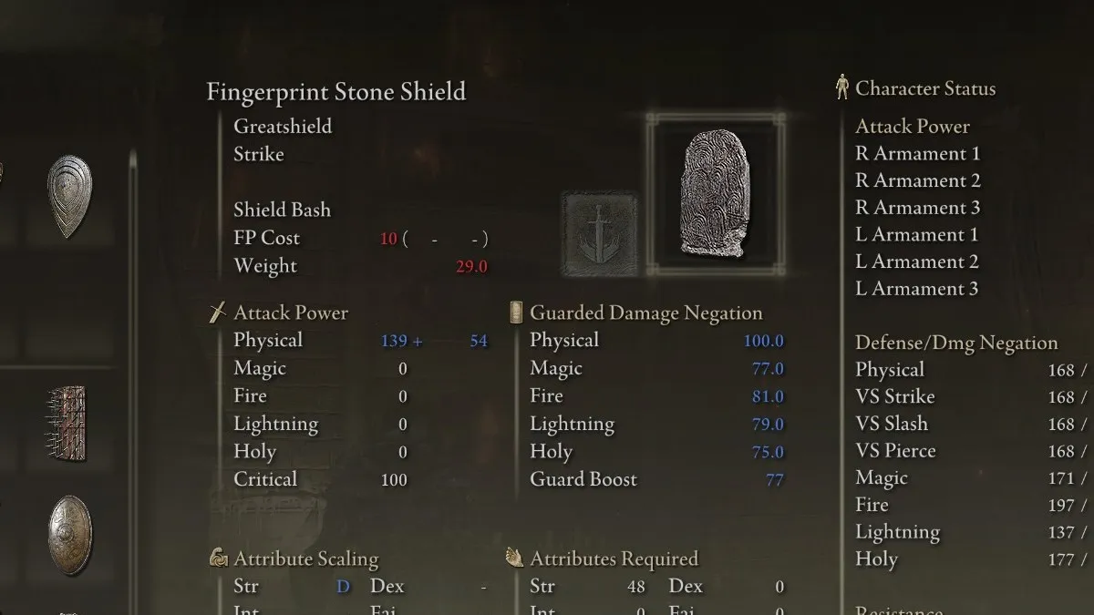 Объяснение повышения защиты Elden Ring: как увеличить усиление защиты и лучшие щиты
