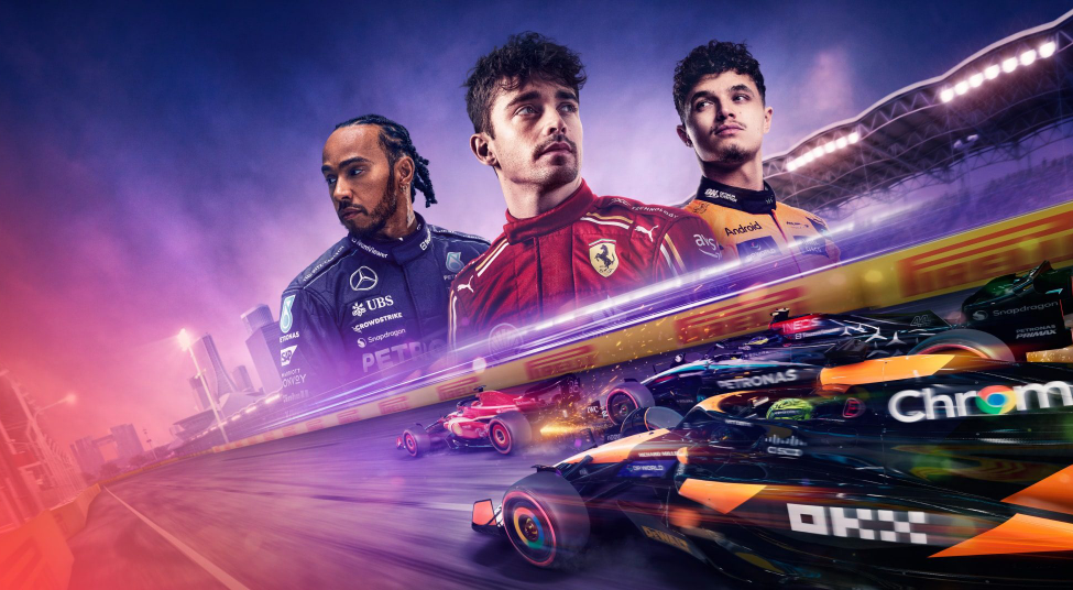 F1 2024 promotional poster