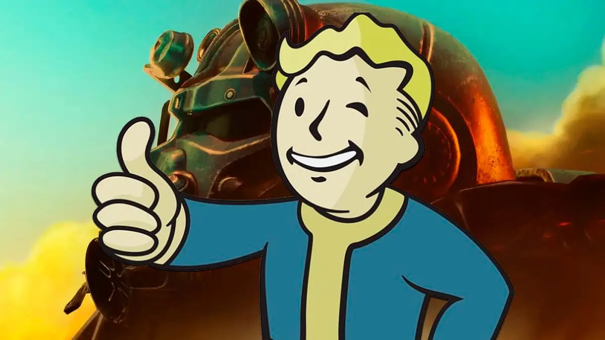 vault boy thumbs up the Fortnite collab