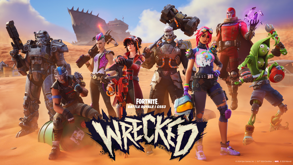 Вот почему серверы Fortnite не отвечают во время обновления Wrecked (глава 5, сезон 3)