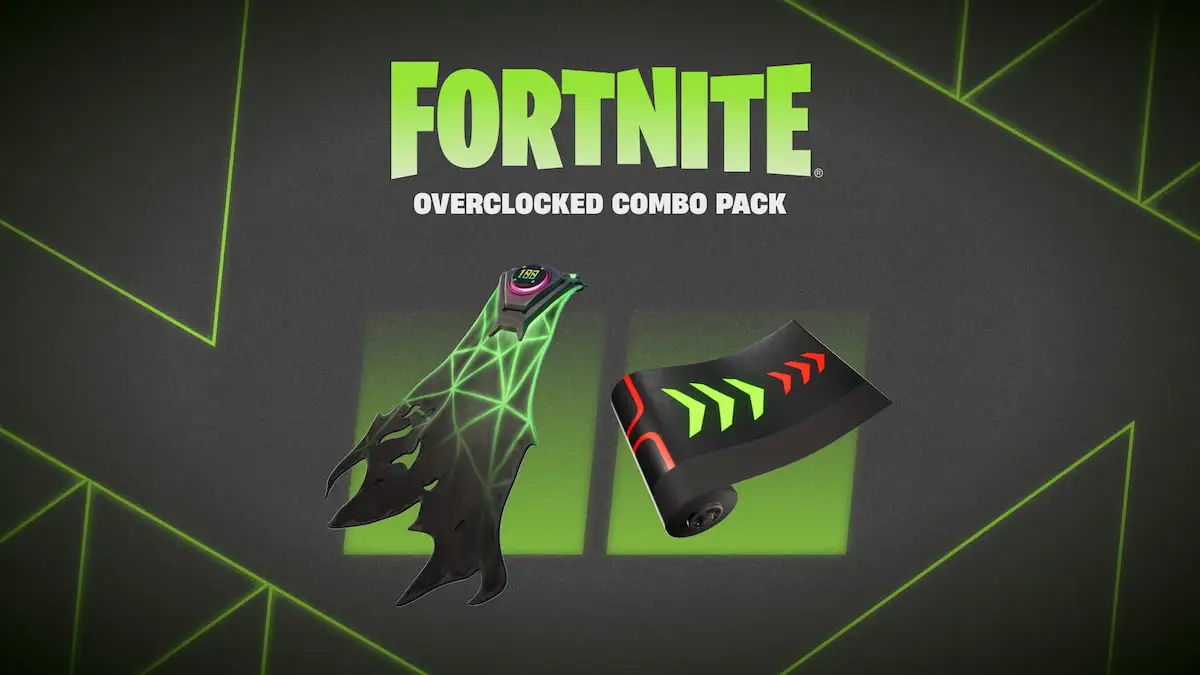 Fortnite's Overclocked combo pack comes during Epic Games' MEGA Sale.
