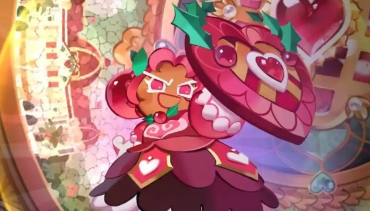 Hollyberry Cookie in Cookie Run Kingom