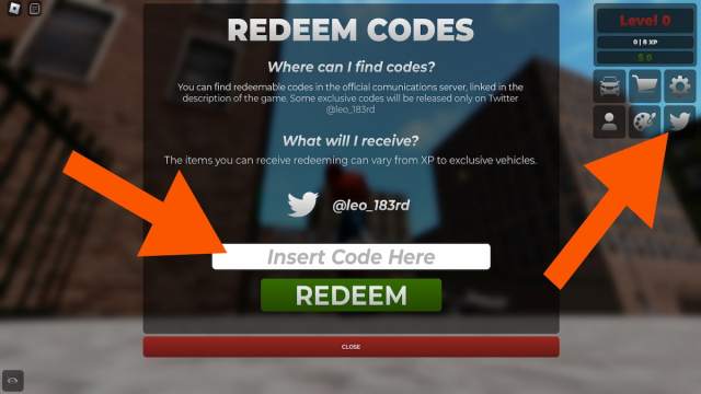 How to redeem codes in Project No Hesi