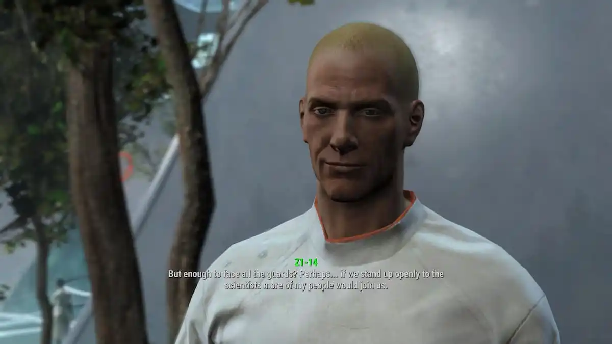 An in game screenshot of Z1-14 from Fallout 4.