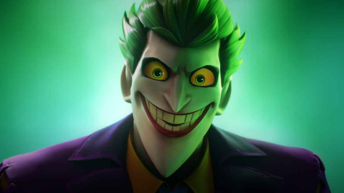 Joker smiling menacingly in MultiVersus.