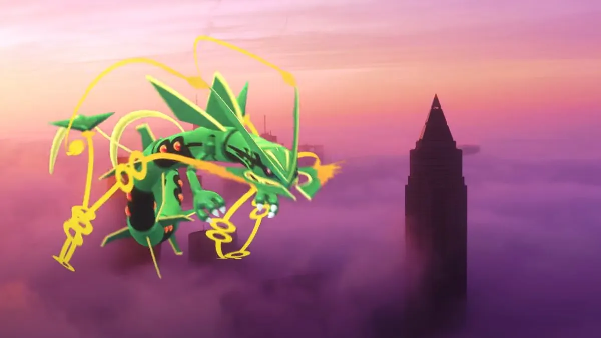 The best moveset for Mega Rayquaza in Pokémon Go