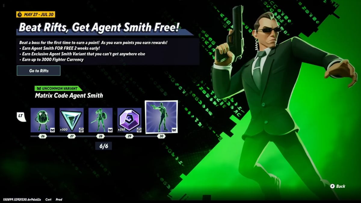 How to get the Agent Smith Matrix Code skin in MultiVersus