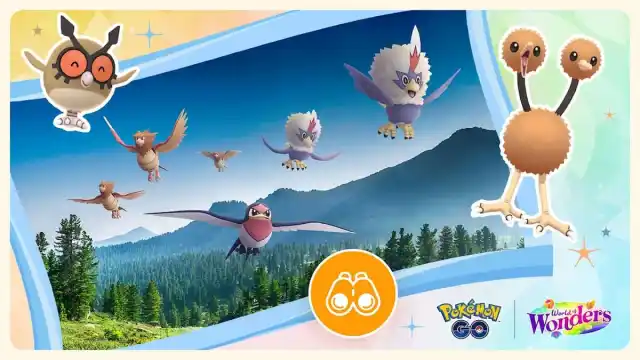 Flying-type Pokemon featured in a Pokemon Go event.