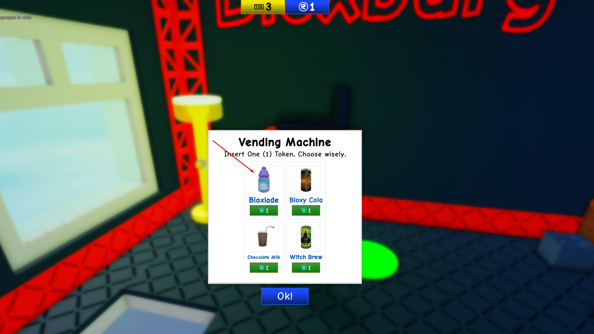 How to complete the Thirst Quenchers quest in Roblox the Classic