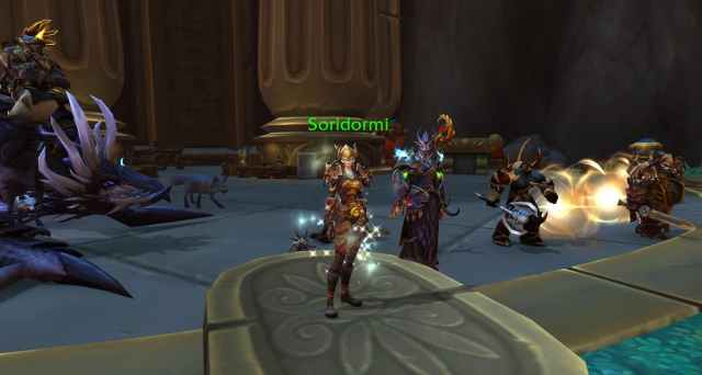 Soridormi in the Time Rift Reservoir in WoW Dragonflight