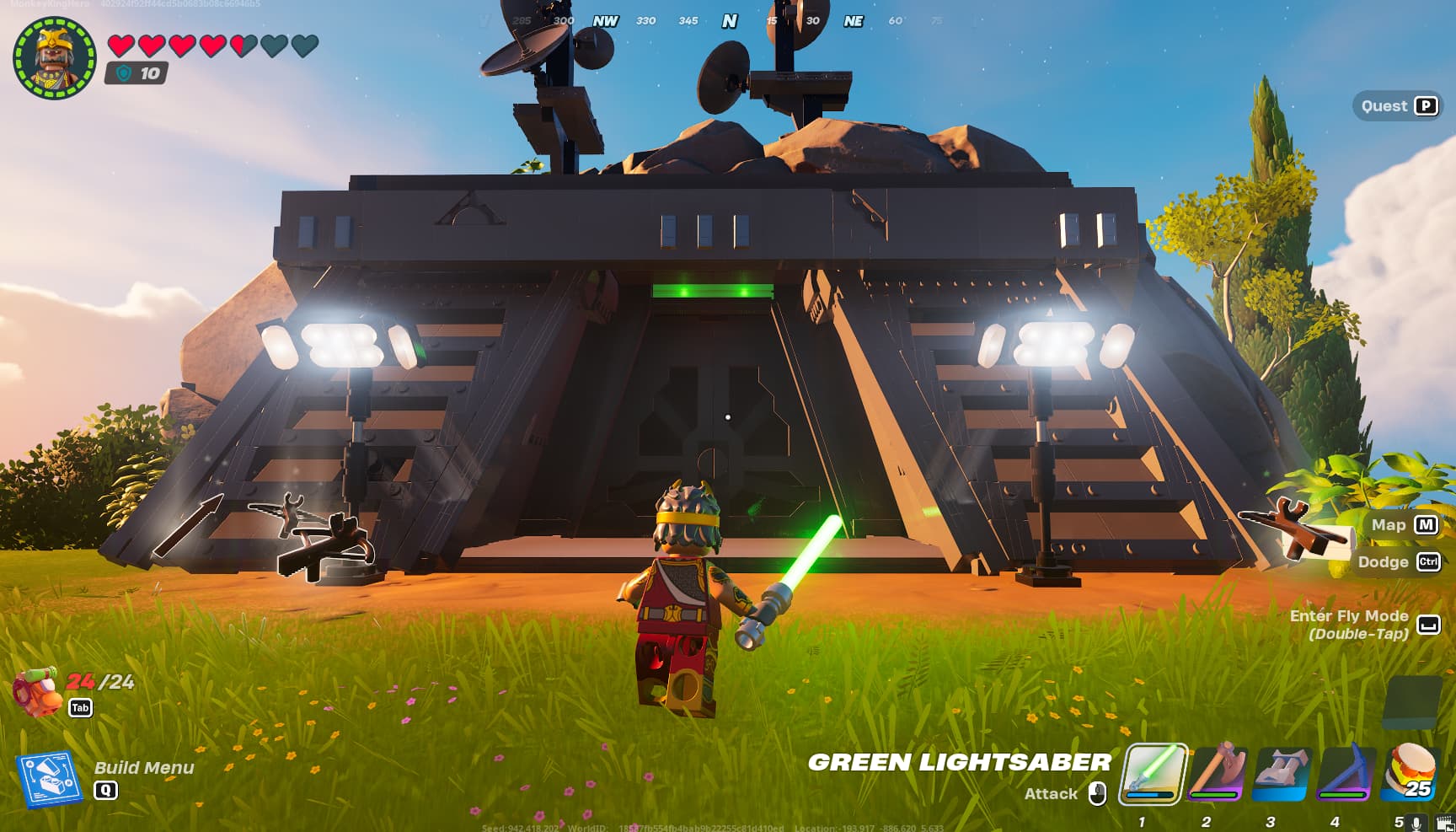 How to get Code Clearance in LEGO Fortnite