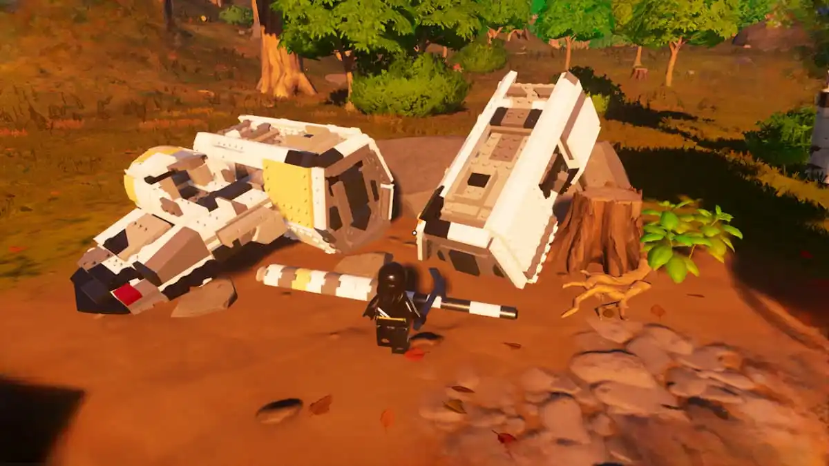 Durasteel can be found in its raw form in LEGO Fortnite