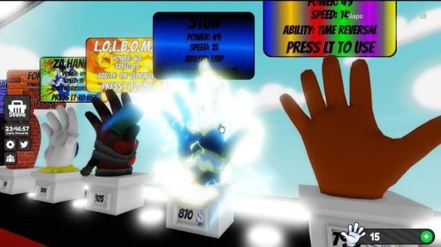 Stun glove Roblox.