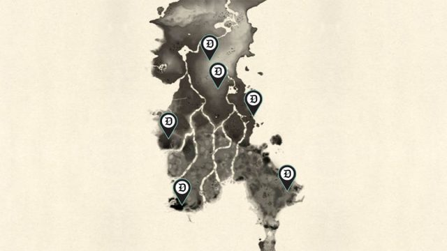 a map of Toyotma with Hot Spring locations marked on the map.