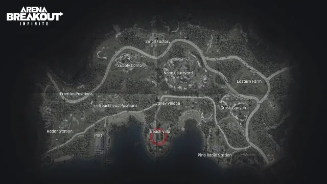 Valley map in Arena Breakout: Infinite
