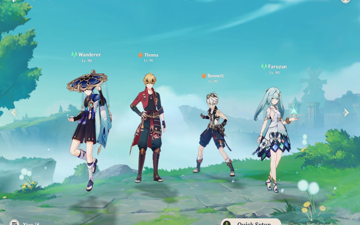 Free to play Wanderer team.