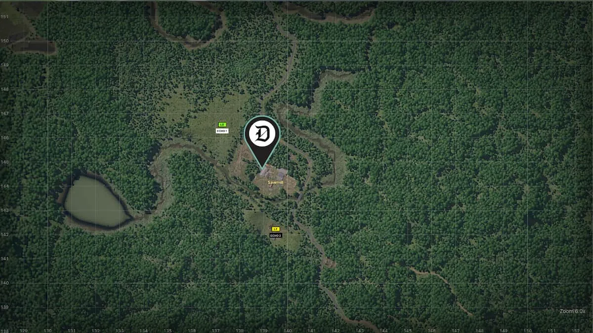Where to find the Leader at the Sawmill in Gray Zone Warfare