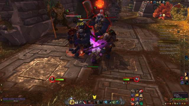 WoW MoP Remix Protection Warrior is fighting the Mogu
