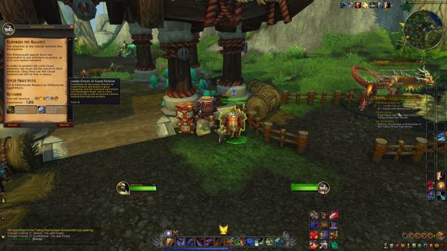 Goblin Warrior is accepting a daily quest in WoW MoP Remix