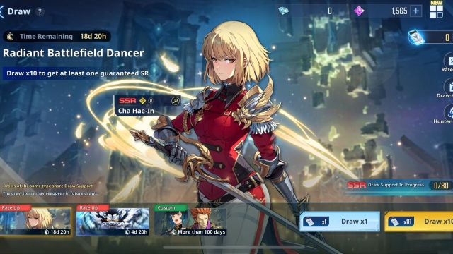 cha's banner in solo leveling arise