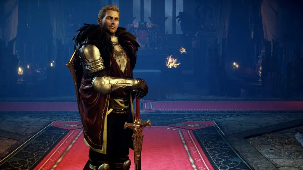 An image of the character Cullen from Dragon Age: Inquisition