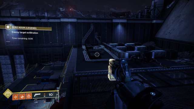 Vent platform in Zero Hour mission in Destiny 2