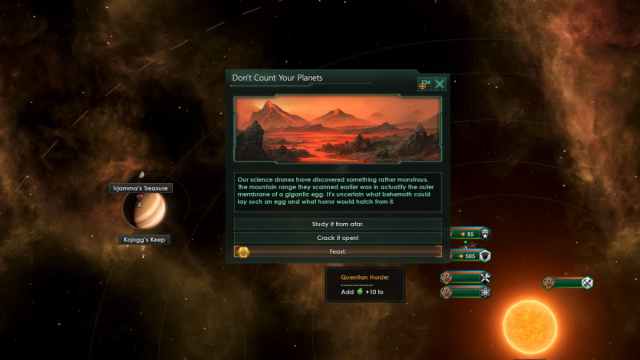 Stellaris don't count your planets feast event page.