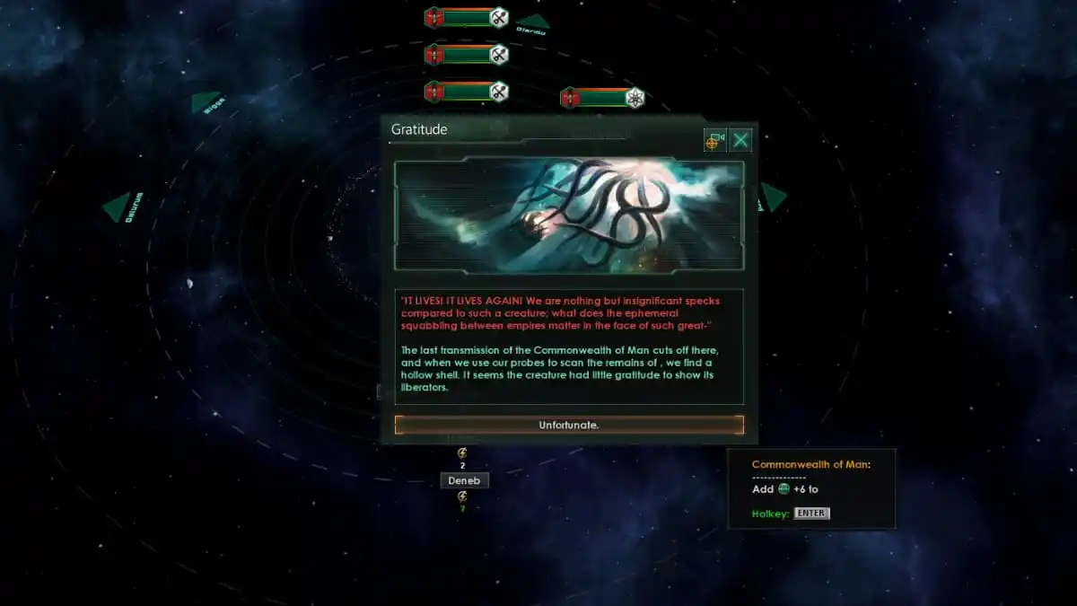 Stellaris Don’t Count Your Planets: Crack the Egg event, explained