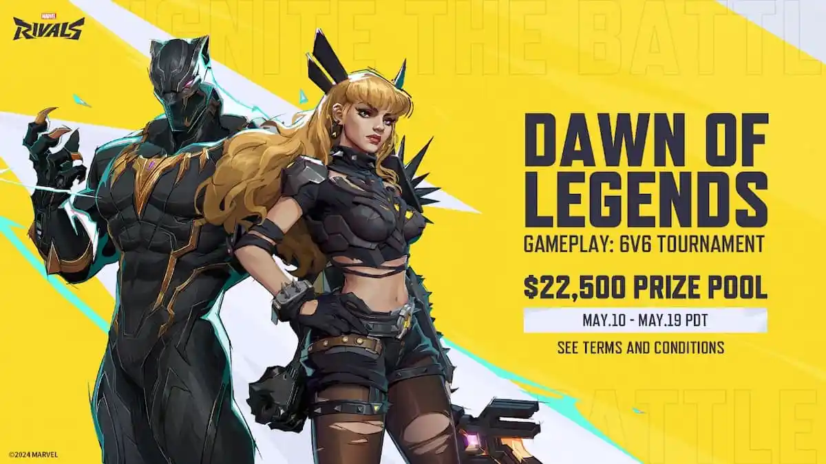 Marvel Rivals Dawn of Legends tournament is the game's first ever tournament.