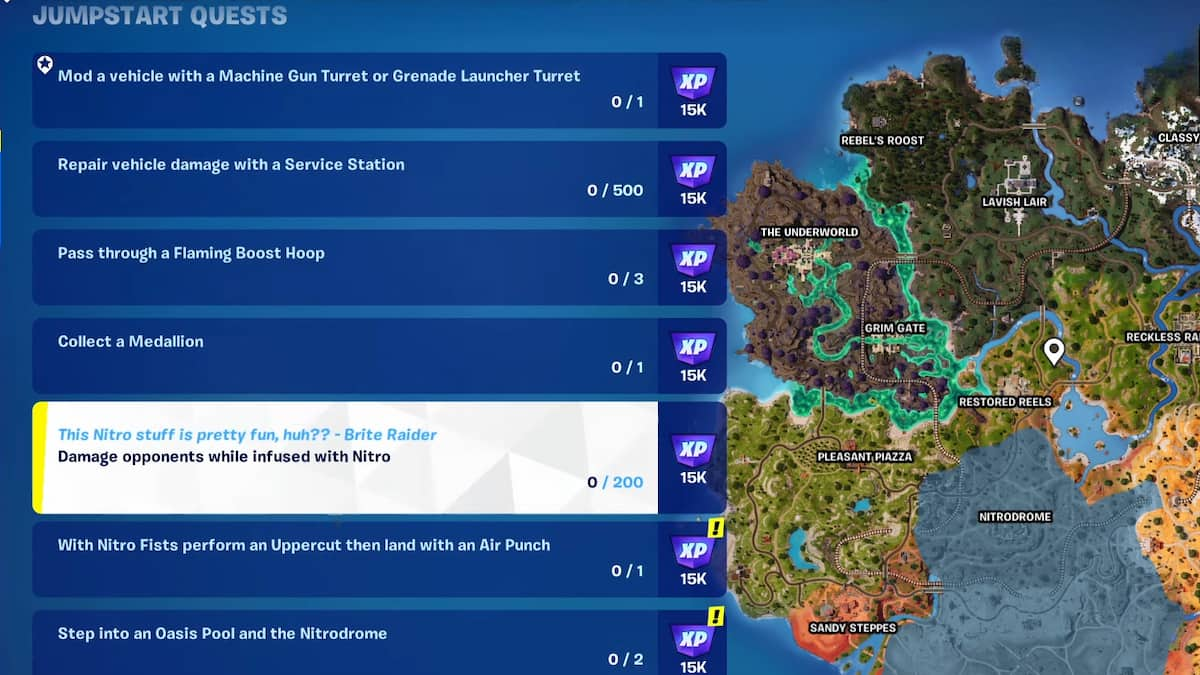 fortnite chapter 5 season 3 jumpstart quests