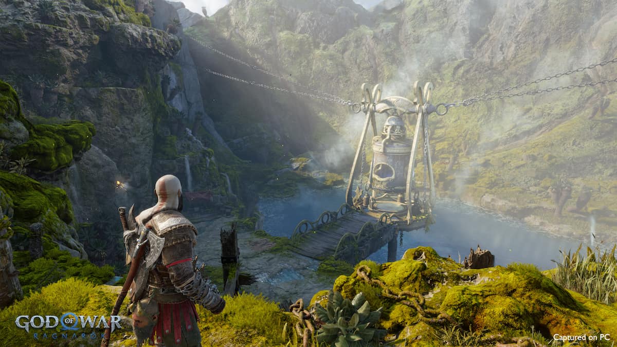 God of War Ragnarok screenshot featuring Kratos