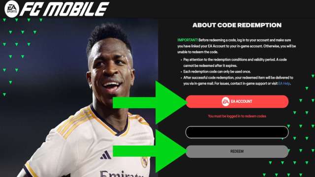How to redeem FC Mobile codes