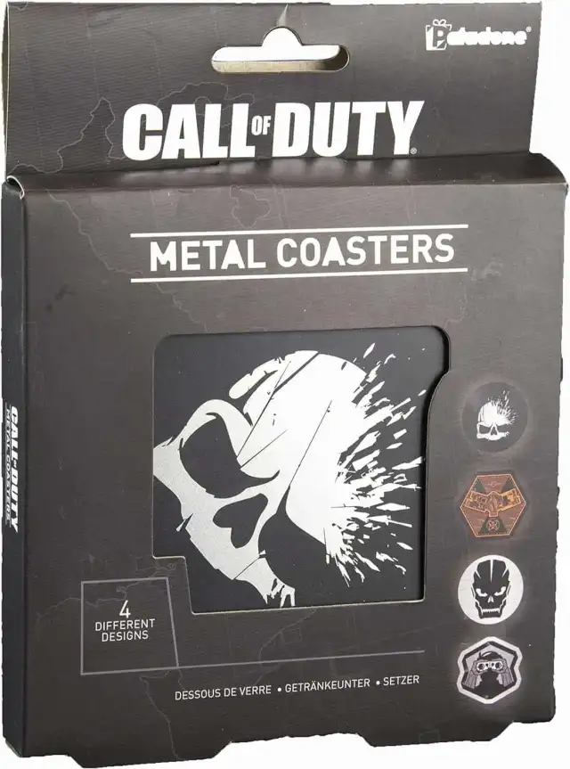 Call of Duty metal coasters