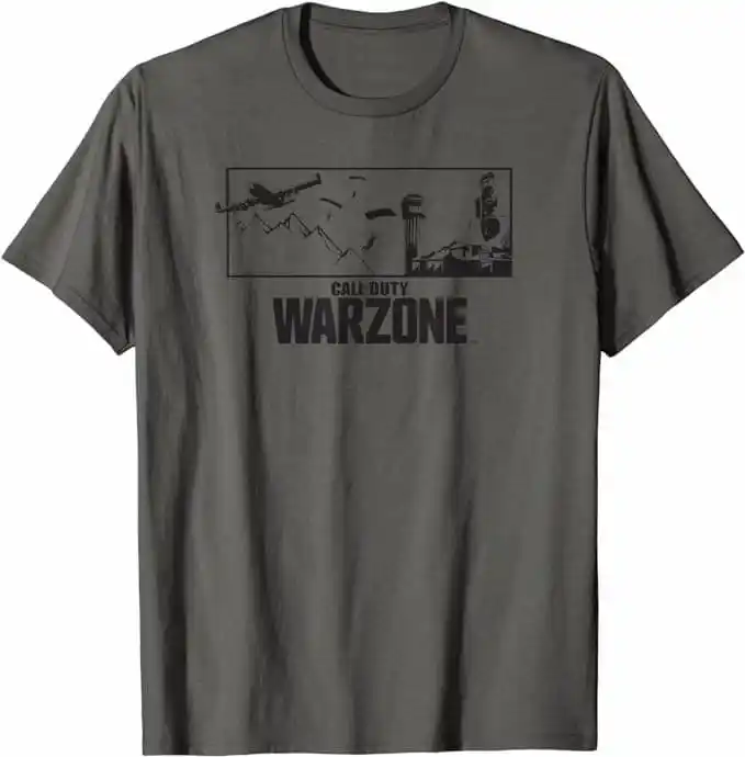 Call of Duty Warzone gray t-shirt