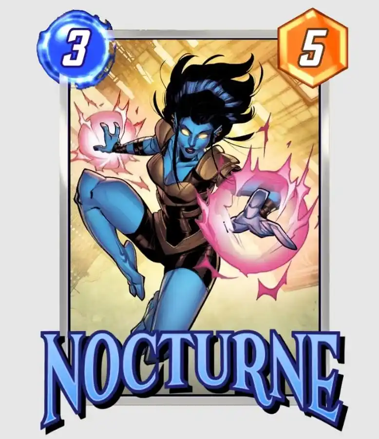 Nocturne Marvel Snap card