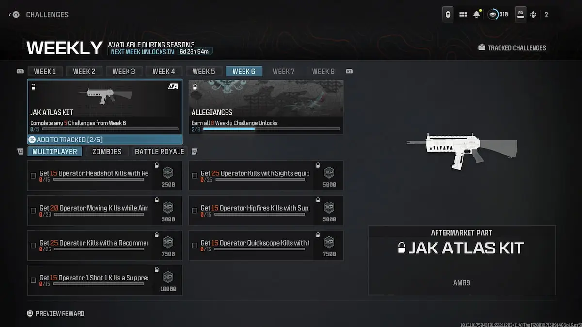 How to unlock the JAK Atlas Kit in MW3 and Warzone